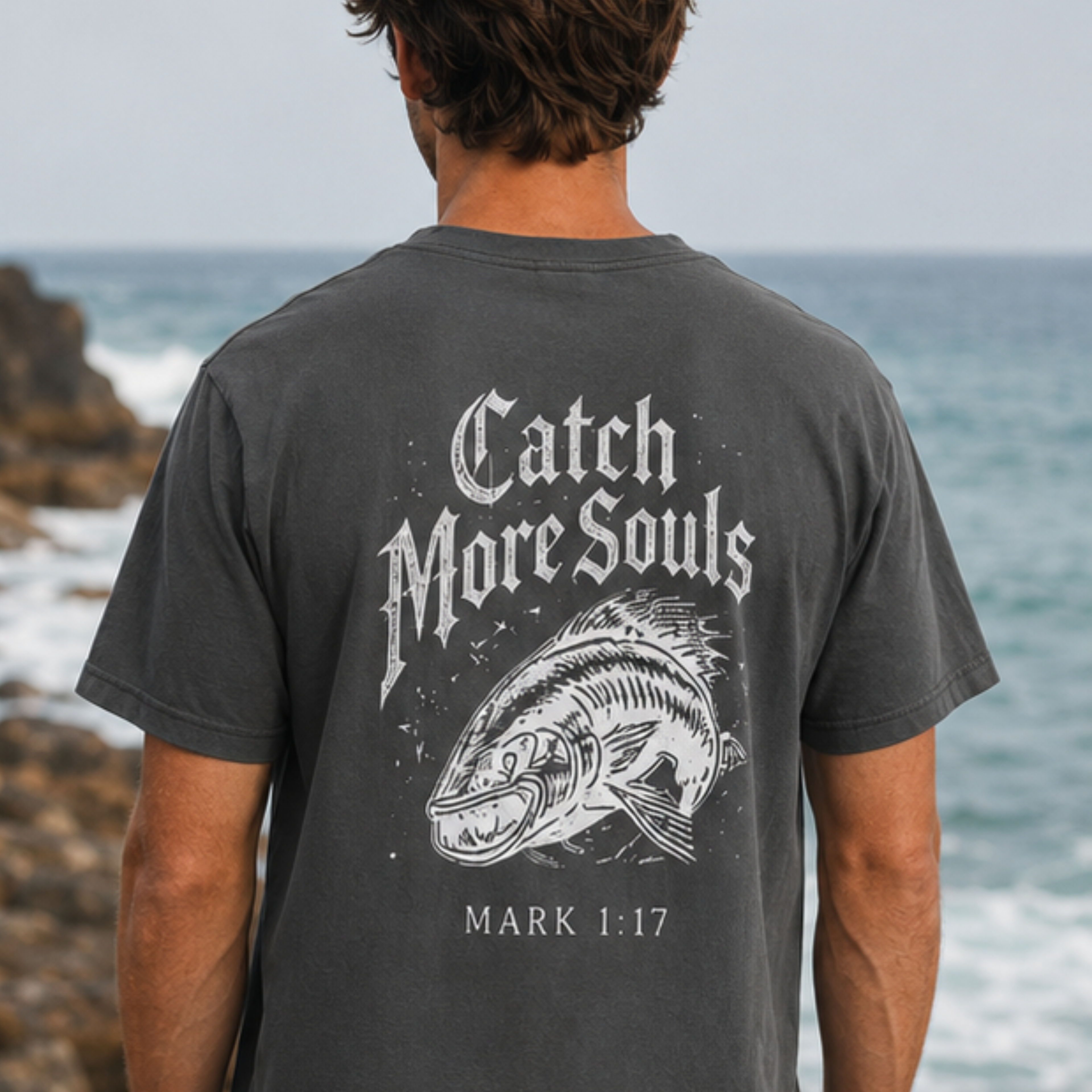 Catch More Souls T-Shirt | Mark 1:17
